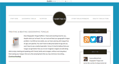 Desktop Screenshot of geographictongue.org